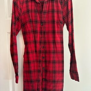 Colored Abercrombie button up dress